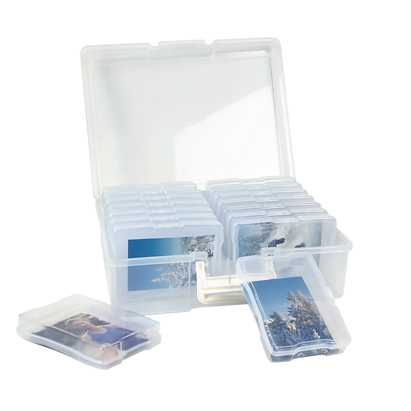 Photo Storage Boxes 4X6 Photograph Picture Album Organiser Craft Container  