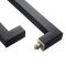 Entrance Door Pull Handle Matte Black 800mm