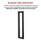 Entrance Door Pull Handle Matte Black 800mm