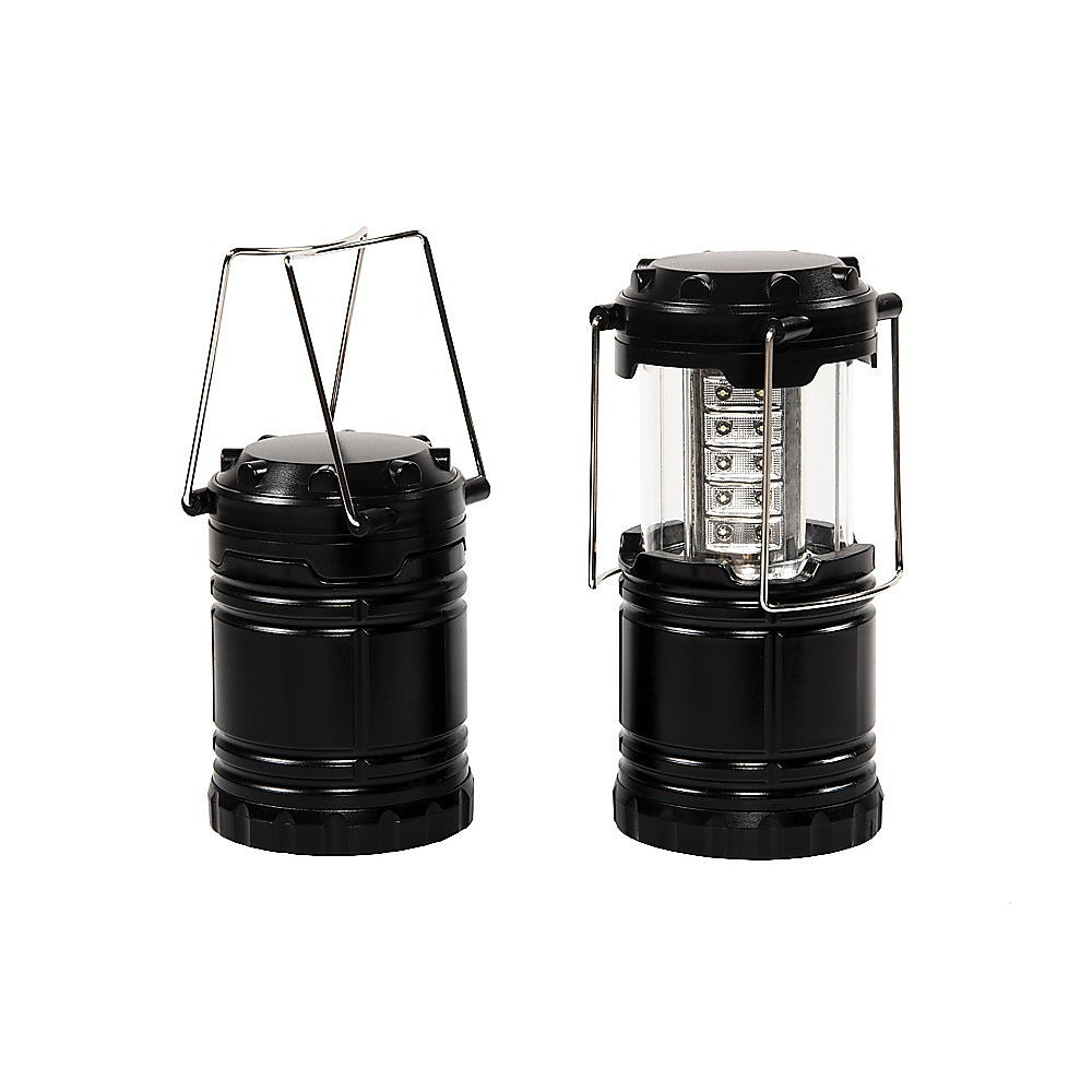 Waterproof Super Bright LED Camping Lanterns, 2 Pack