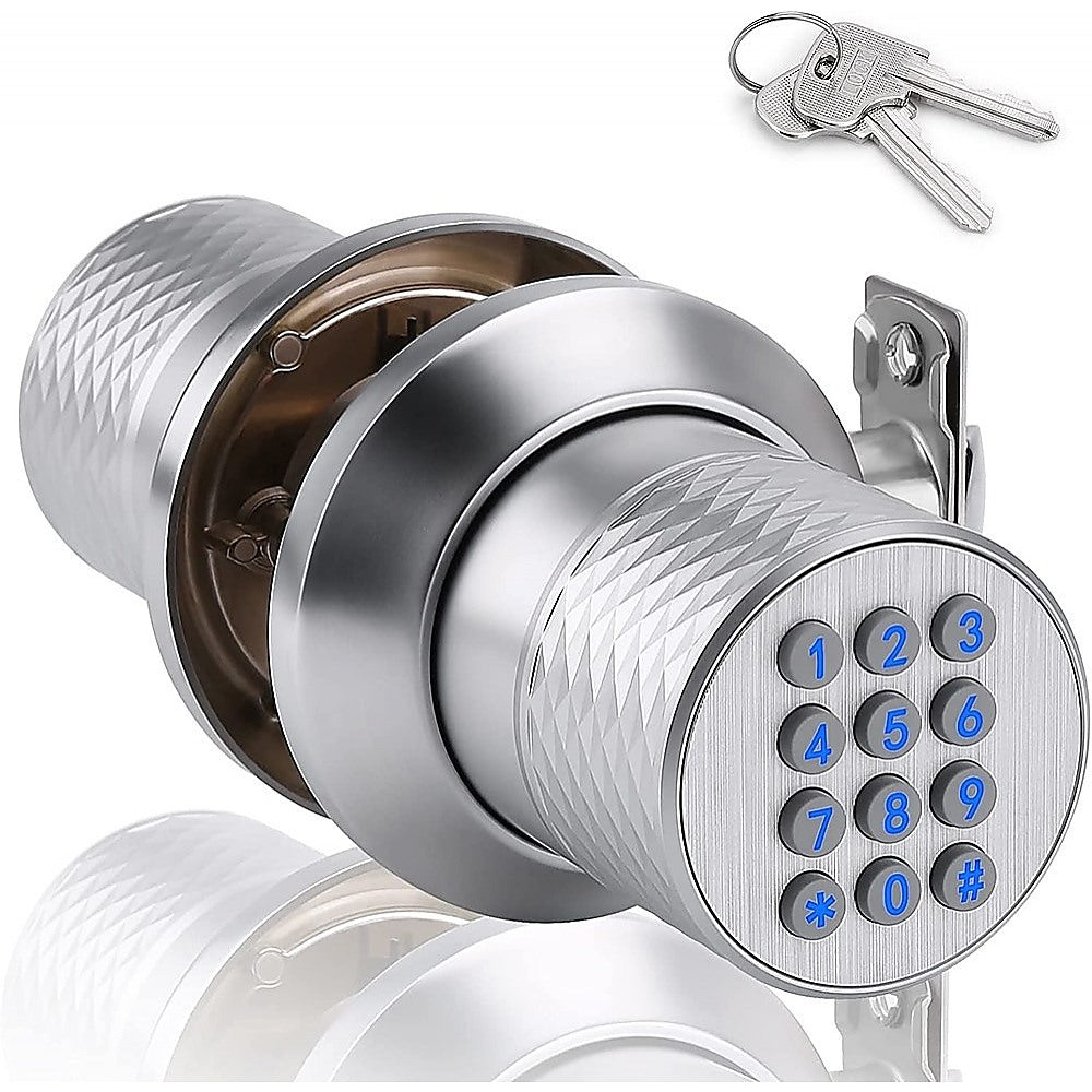 Digital Electronic Code Door Lock Keyless Entry Keypad Programmable Lo