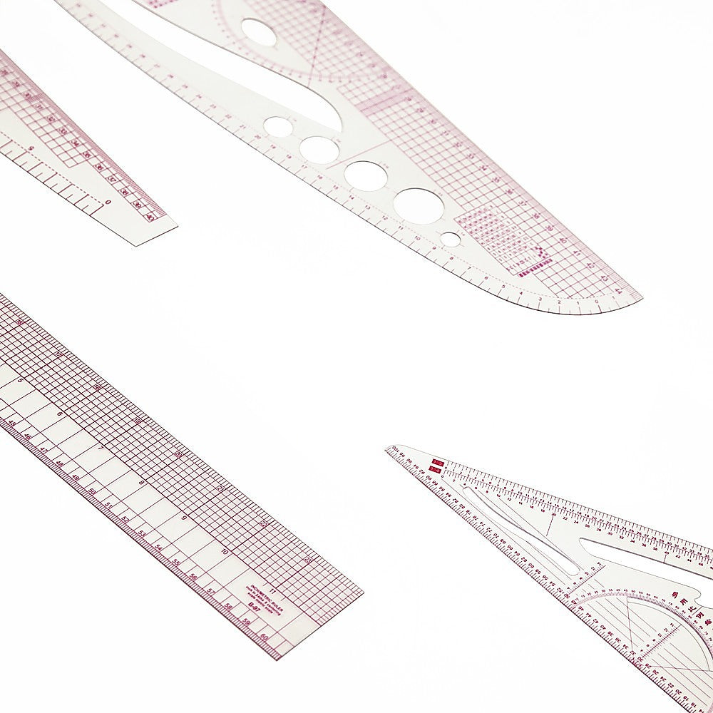 9pc French Curve Ruler Set DIY Sewing Pattern Measuring Tool for Dressmaker