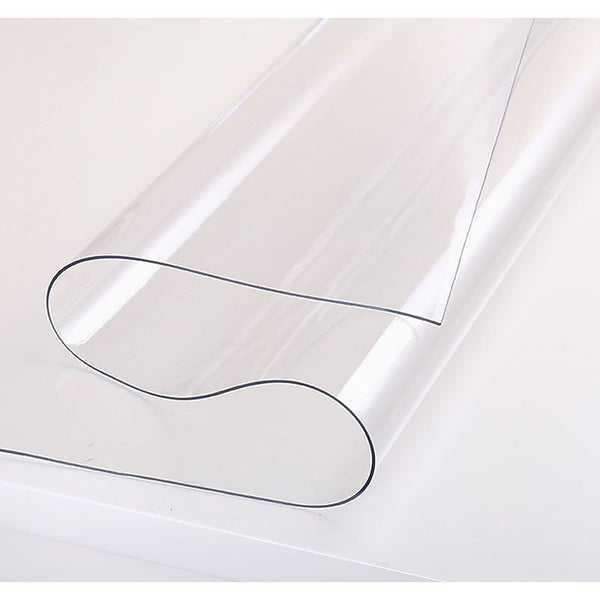 PVC Tablecloth Protector Table Cover Dining Table Cloth Plastic 2134x1070mm 1.5mm