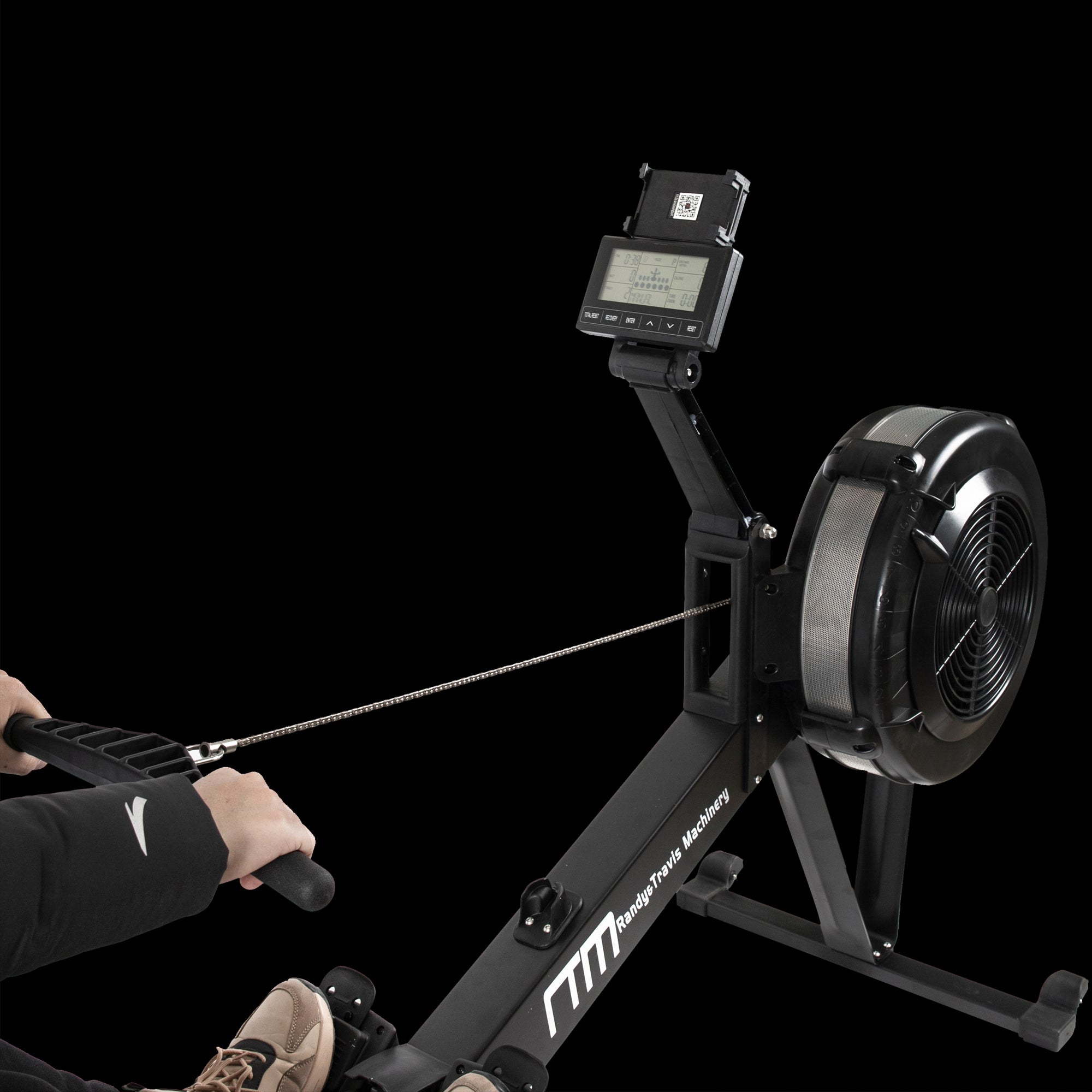 Air Rowing Machine Indoor Rower Premium Fitness Equipment