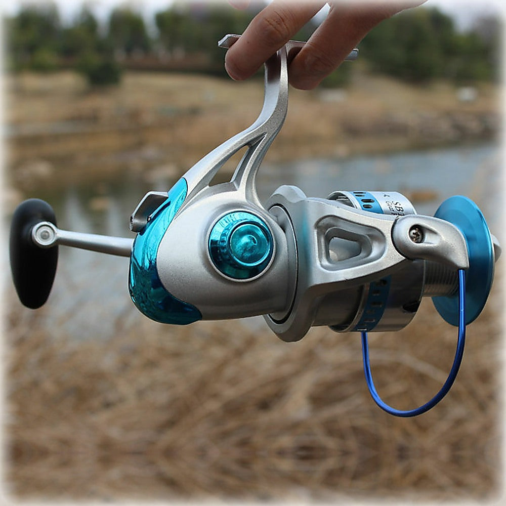 High-Speed CNC Aluminum Saltwater Spinning Fishing Reel