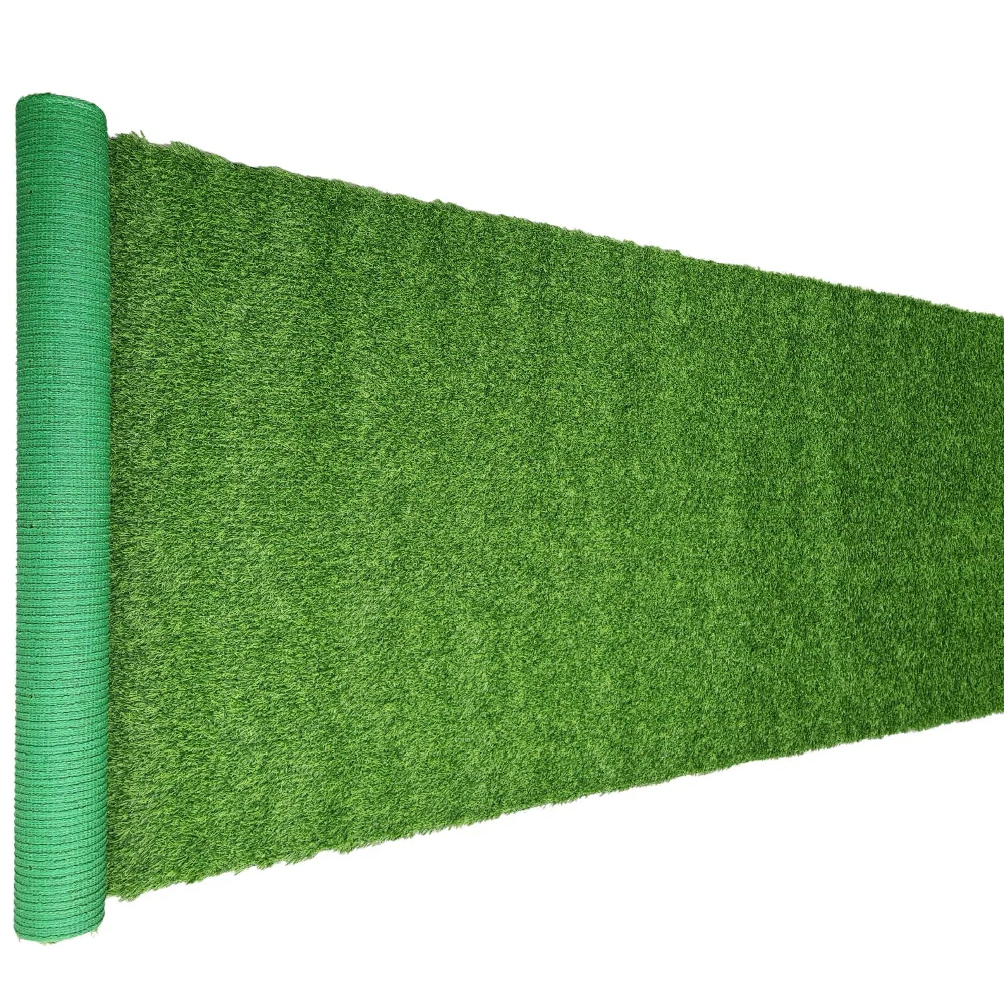 Landscape Series Artificial Grass Roll (Synthetic Grass DIY Turf) Green Backing 3m X 1m
