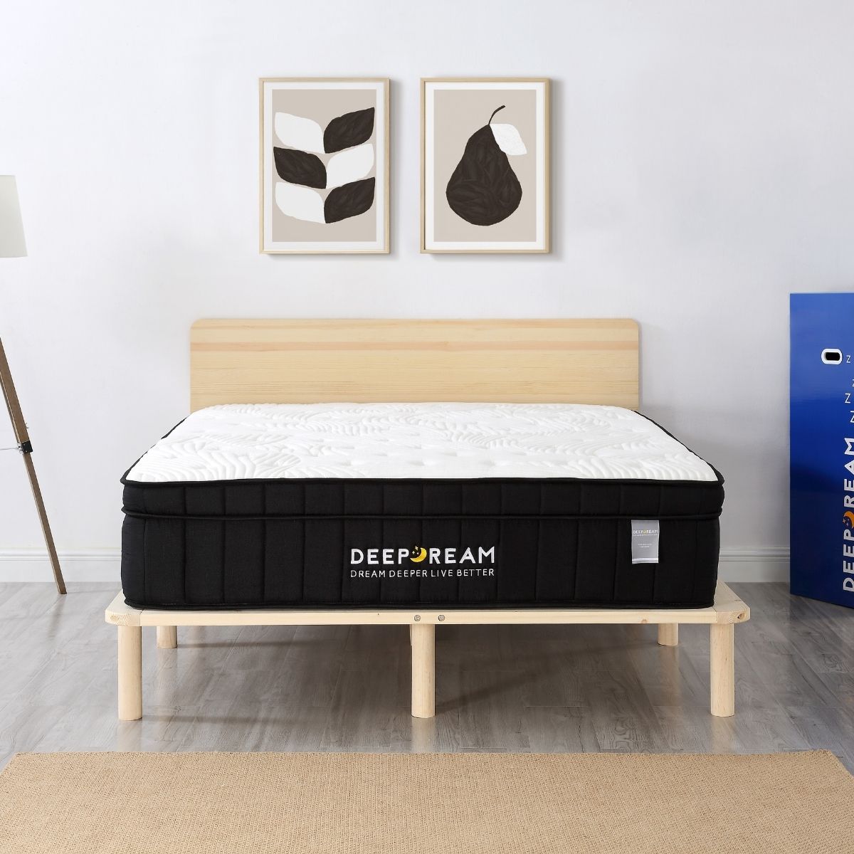 Charcoal Infused Super Firm Pocket Mattress King