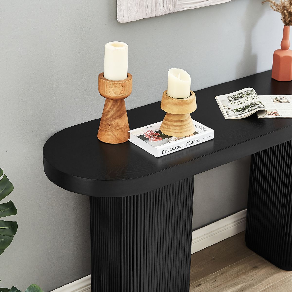 Kate Console Table - Black