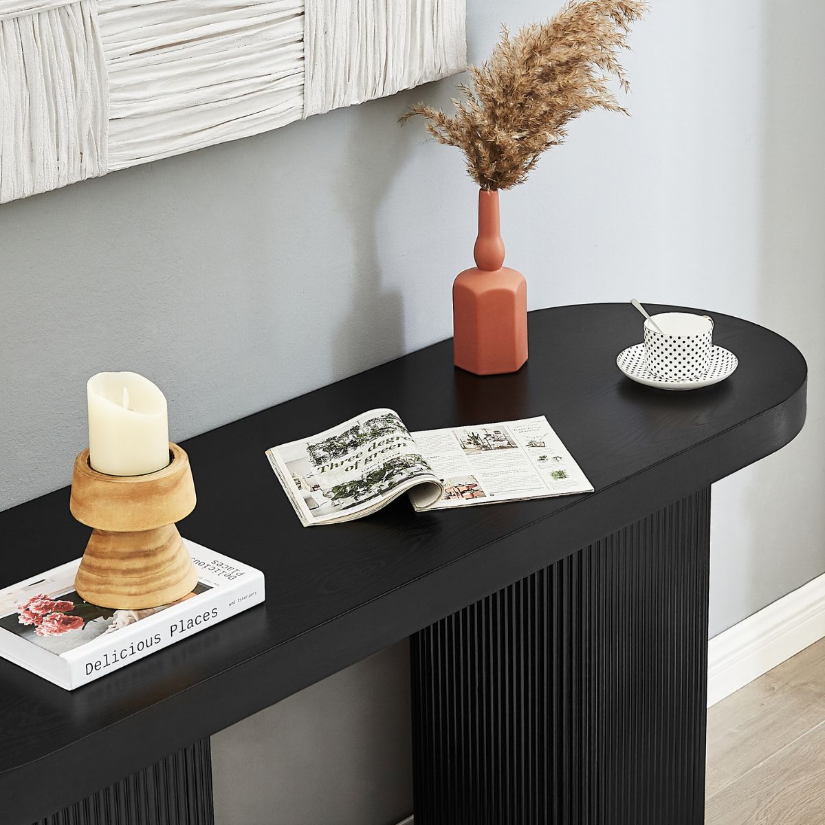 Kate Console Table - Black