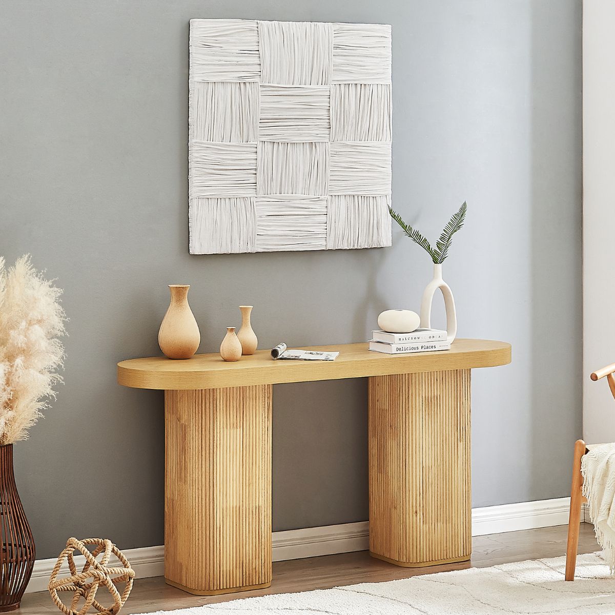 Tate Console Table - Natural