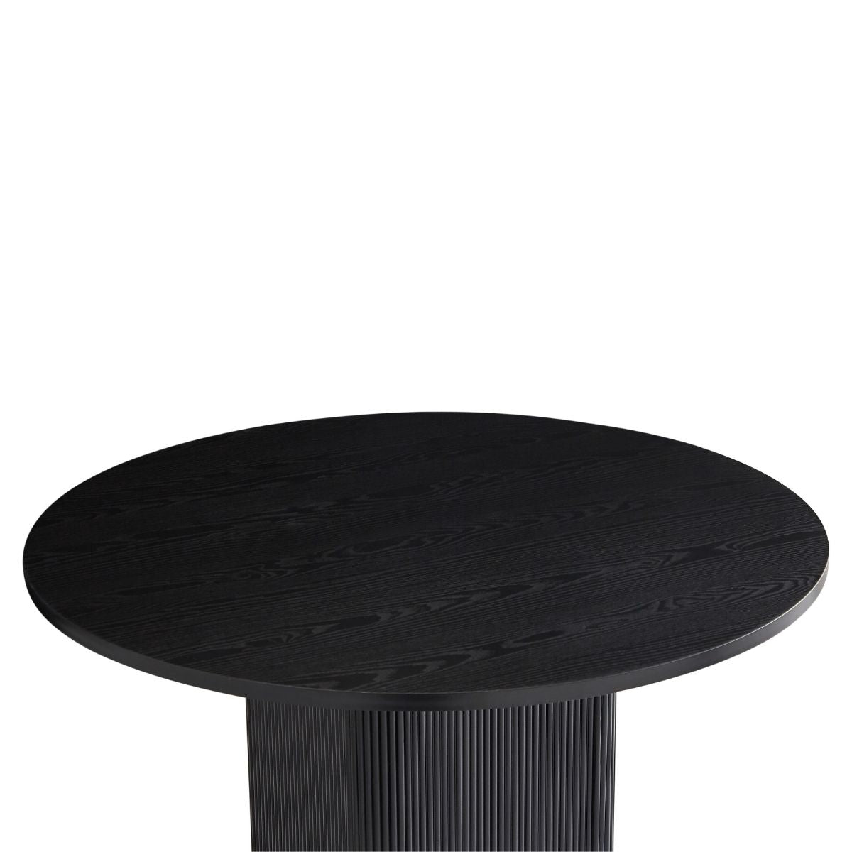 Tate 4 Seater Black Column Dining Table