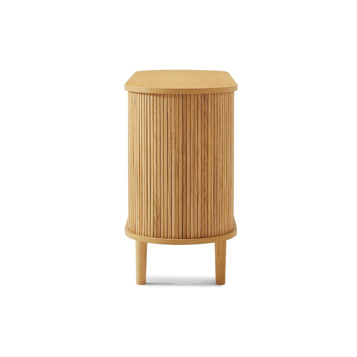 Tate Column Wooden Sideboard Table in Natural