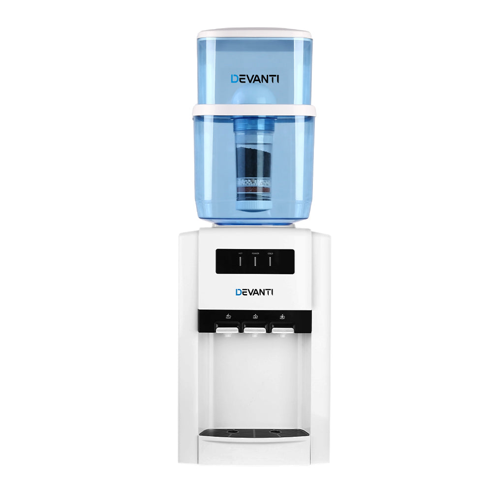Devanti Water Cooler Dispenser Bench Top 22L
