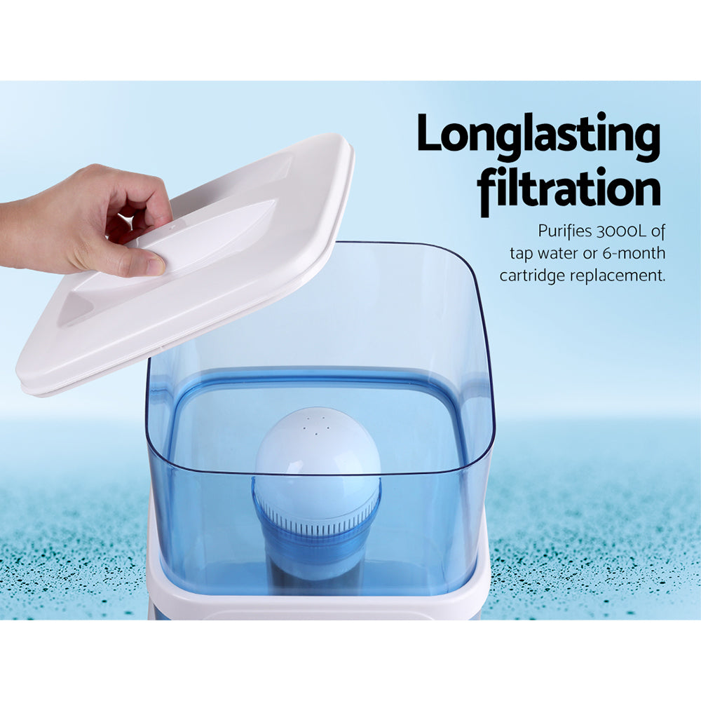 6-Stage Water Filter 3000L Purified 2 Pack - Devanti