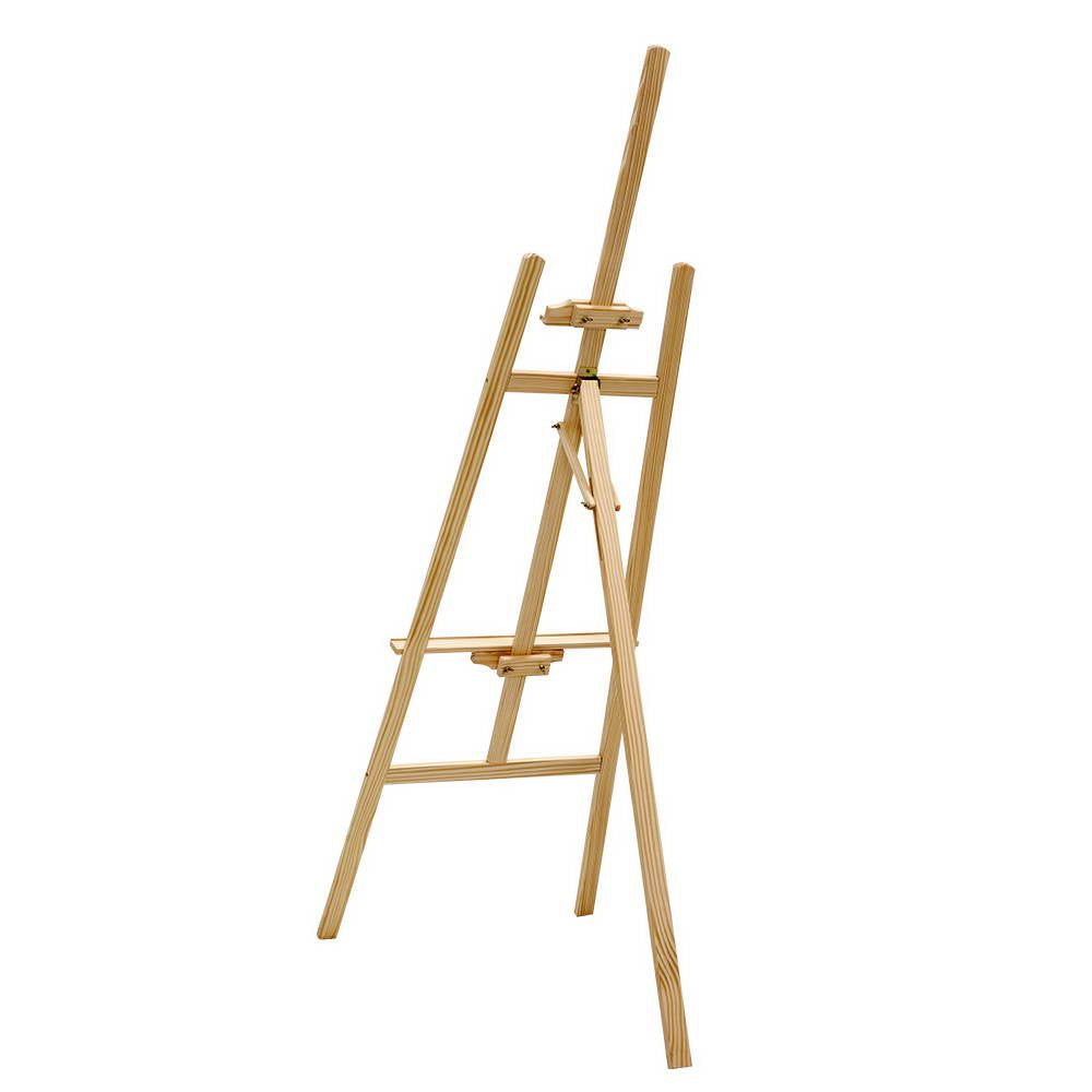 Adjustable Pine Wood Floor Easel, 175cm A-Frame - Artiss