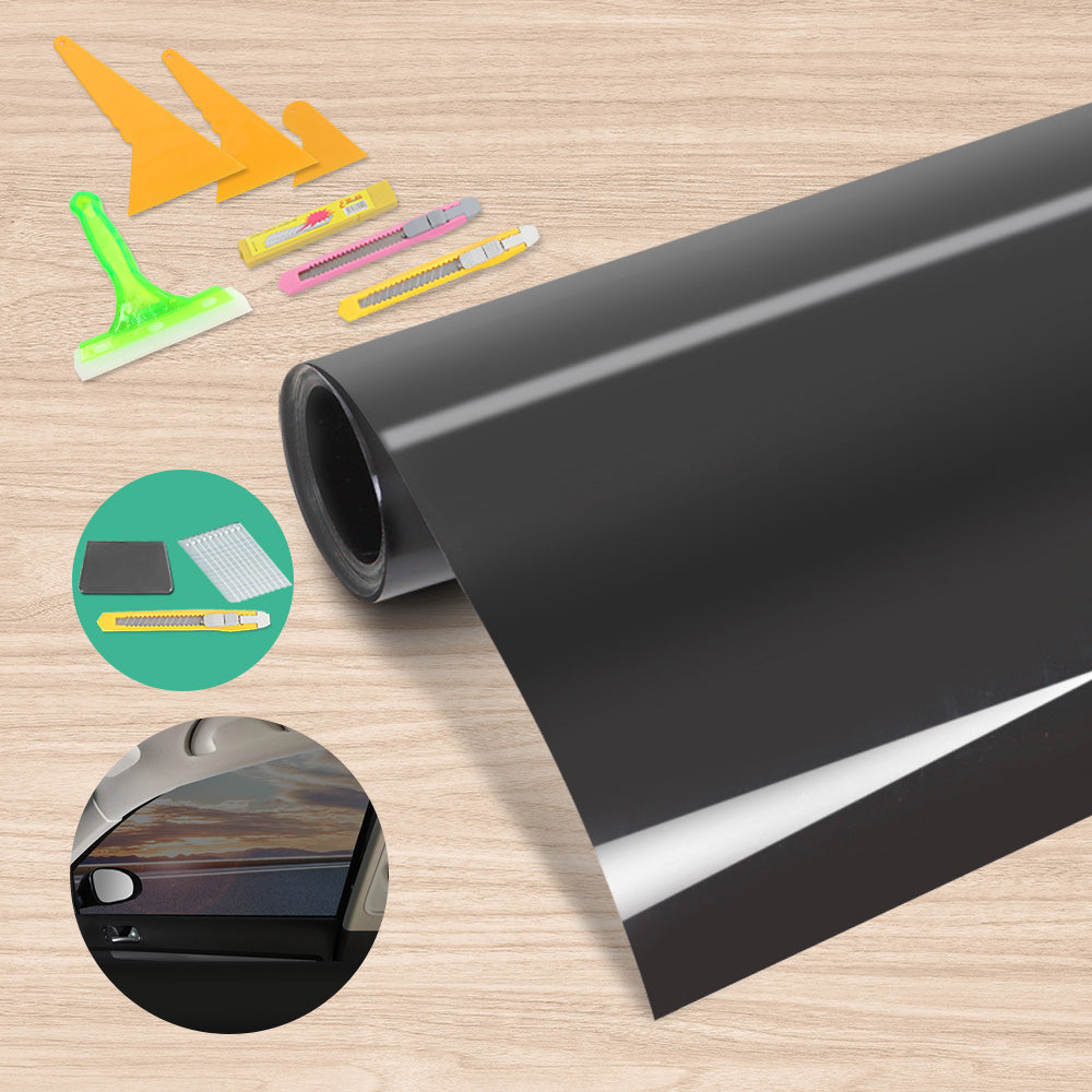 35% VLT Window Tint Film Roll, Black 152cm x 30m - Giantz