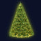 Jingle Jollys Christmas Tree 2.4M With 1488 LED Lights Warm White Green