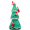 Jingle Jollys Christmas Inflatable Santa Tree 5M Outdoor Xmas Decorations Lights
