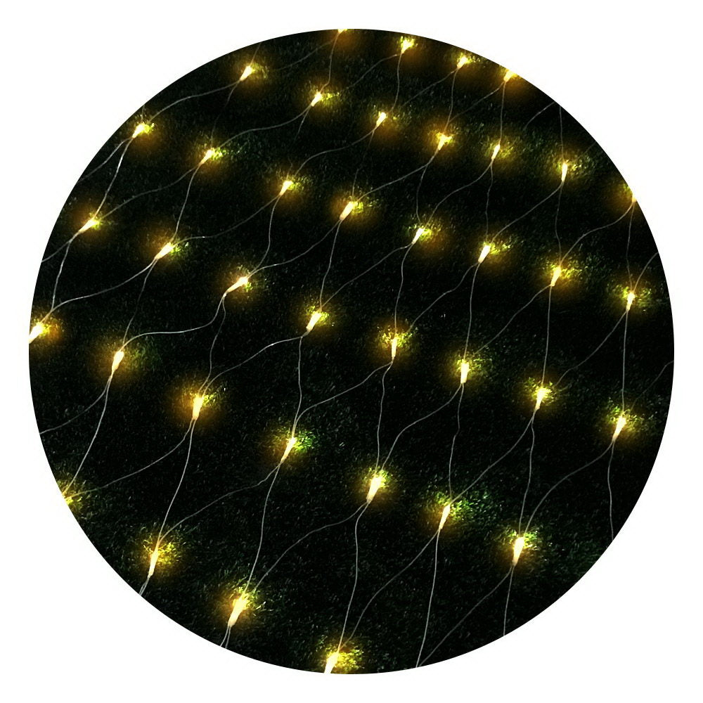Jingle Jollys ChristmasLights 4mx6m Net String Light 1000 LED Warm